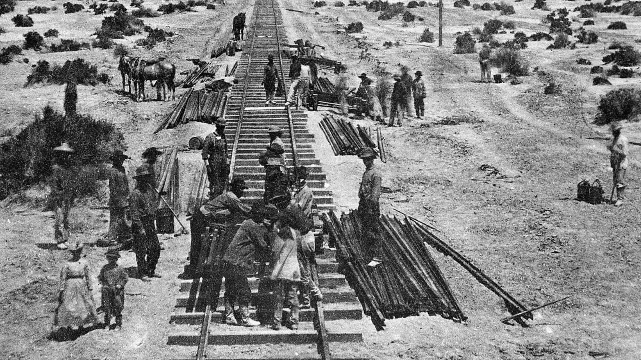 ¿Cómo Construyeron 1.000 Millas de Ferrocarril Sin Excavadoras?