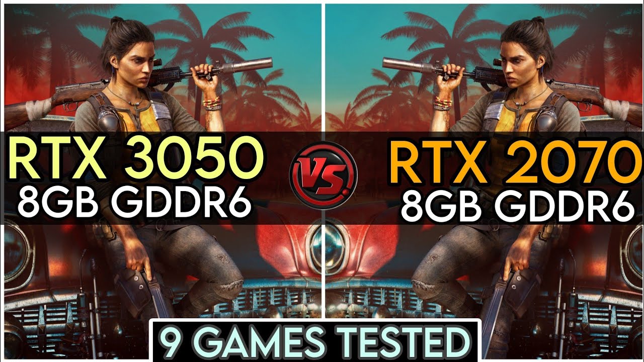 RTX 2070 vs RTX 3050 | Test In 9 Games | Which Is Better ?