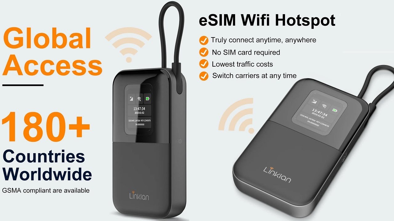 Linklan just launched the LA8 eSIM Hotspot on Kickstarter