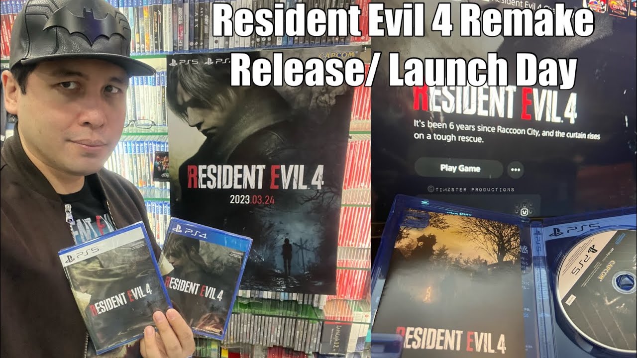 Picking Up Resident Evil 4 Remake on Release/ Launch Day! (March 24, 2023)