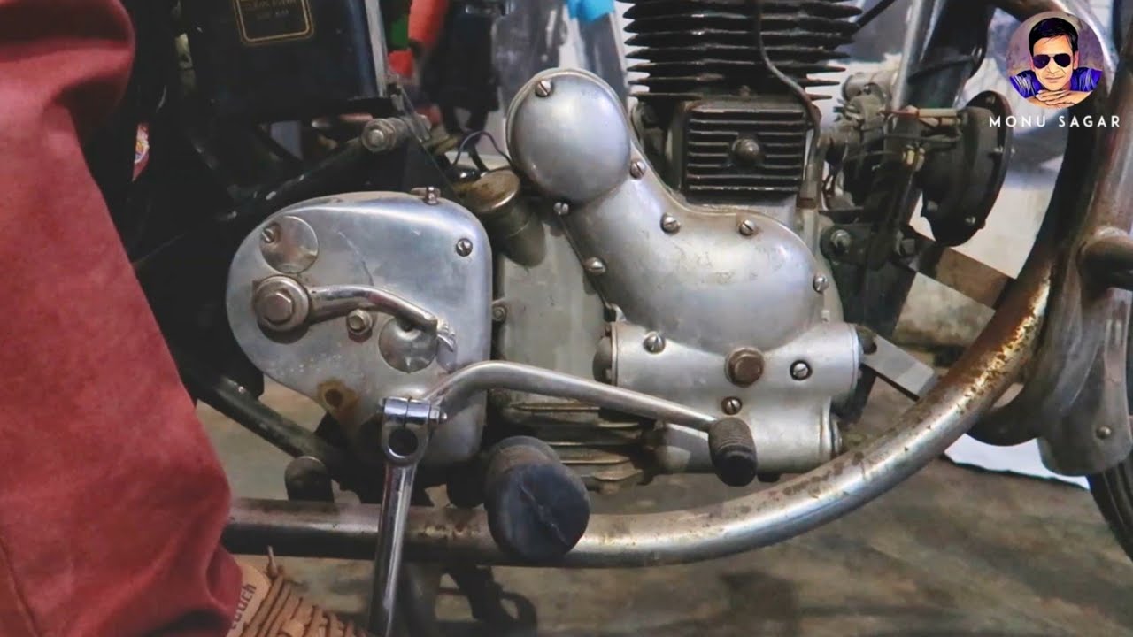 Royal Enfield Old bullet kick slip problem