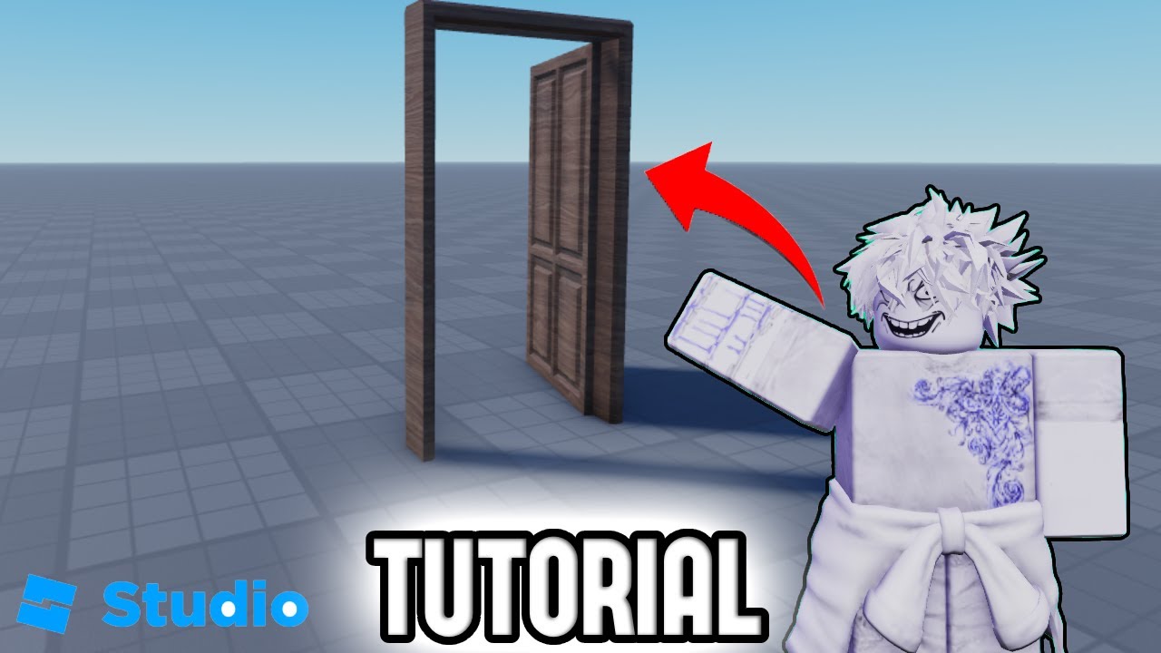 How to MAKE a WORKING DOOR in ROBLOX STUDIO! 🤯
