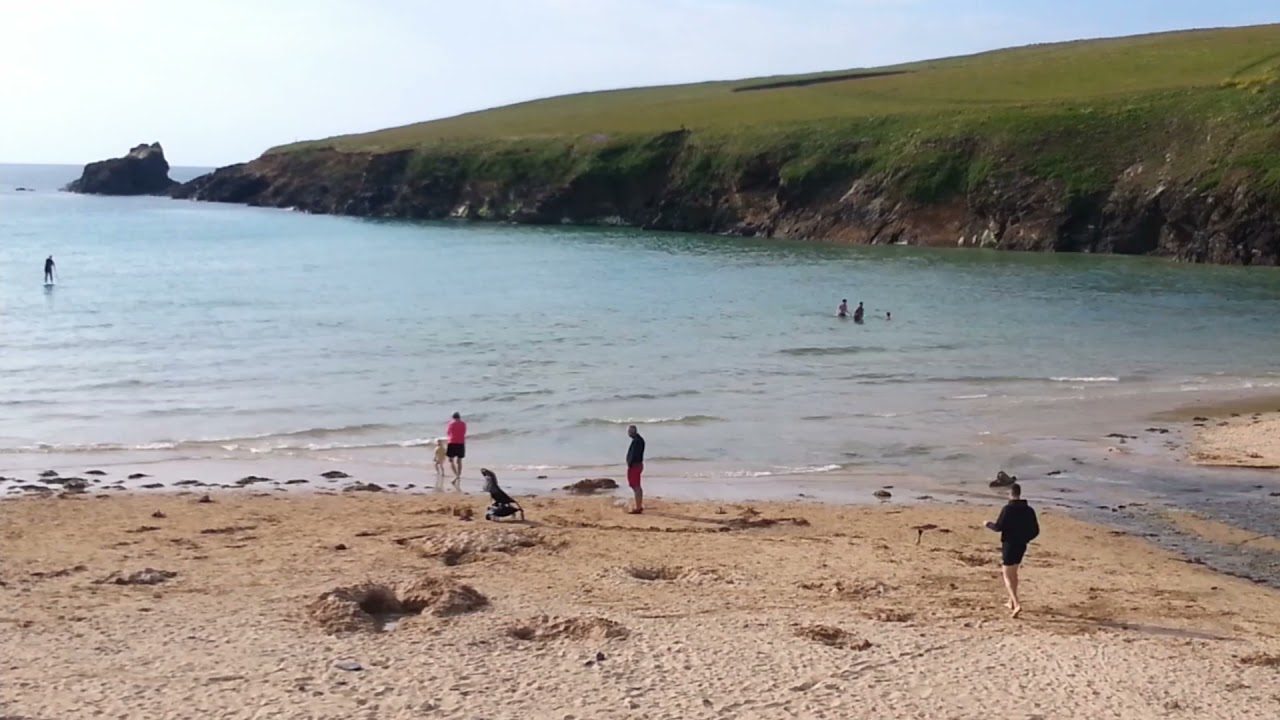 A Day at Trevone Beach  - Time Lapse