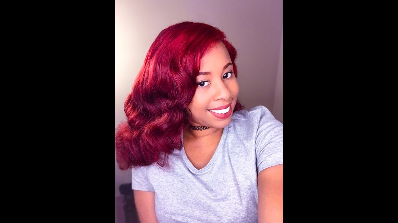 RollerSet On Natural Fine Hair
