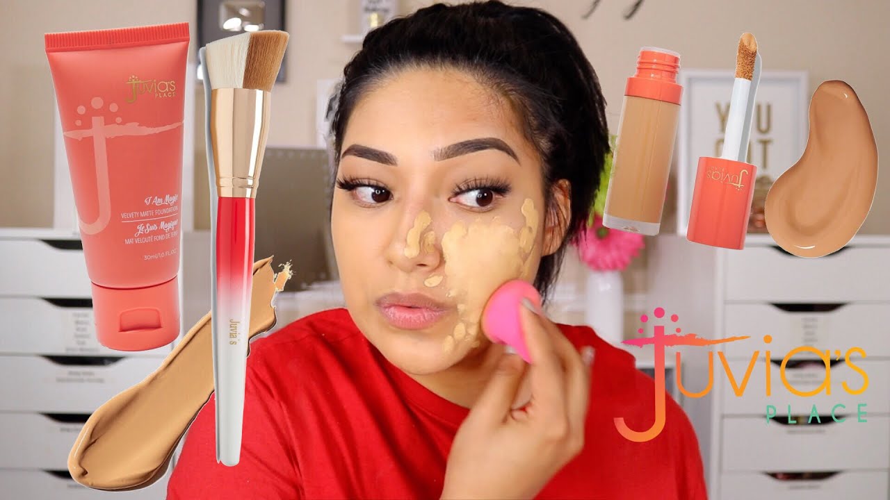 JUVIAS PLACE I AM MAGIC FOUNDATION & CONCEALER FIRST IMPRESSIONS ALL DAY WEAR TEST - ALEXISJAYDA