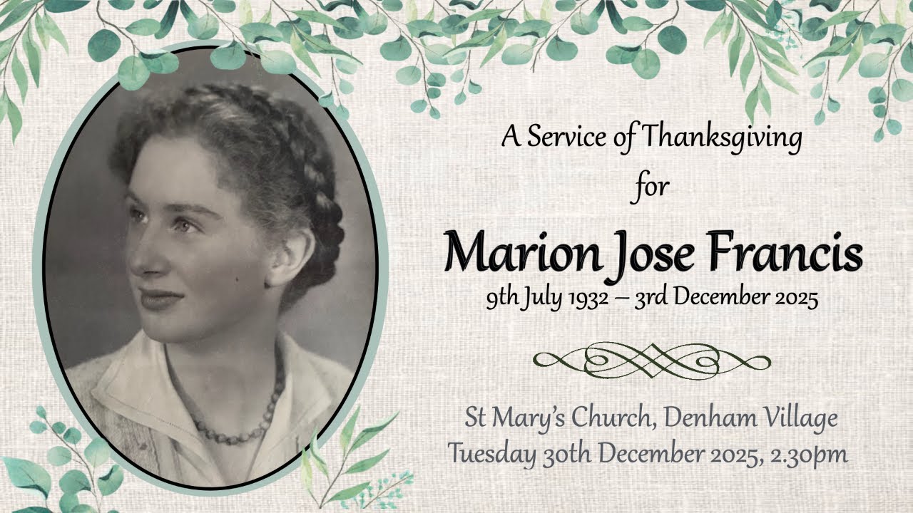 251230 Marion Jose Francis on 30th Dec.2025 2.30pm