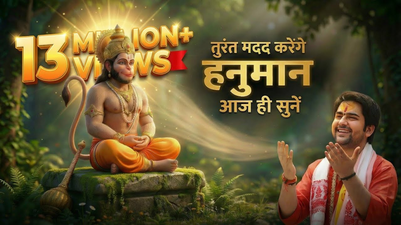 तुरंत मदद करेंगे हनुमान | जब कोई साथ न दे तब सुनें यह भजन | Hanuman Bhajan