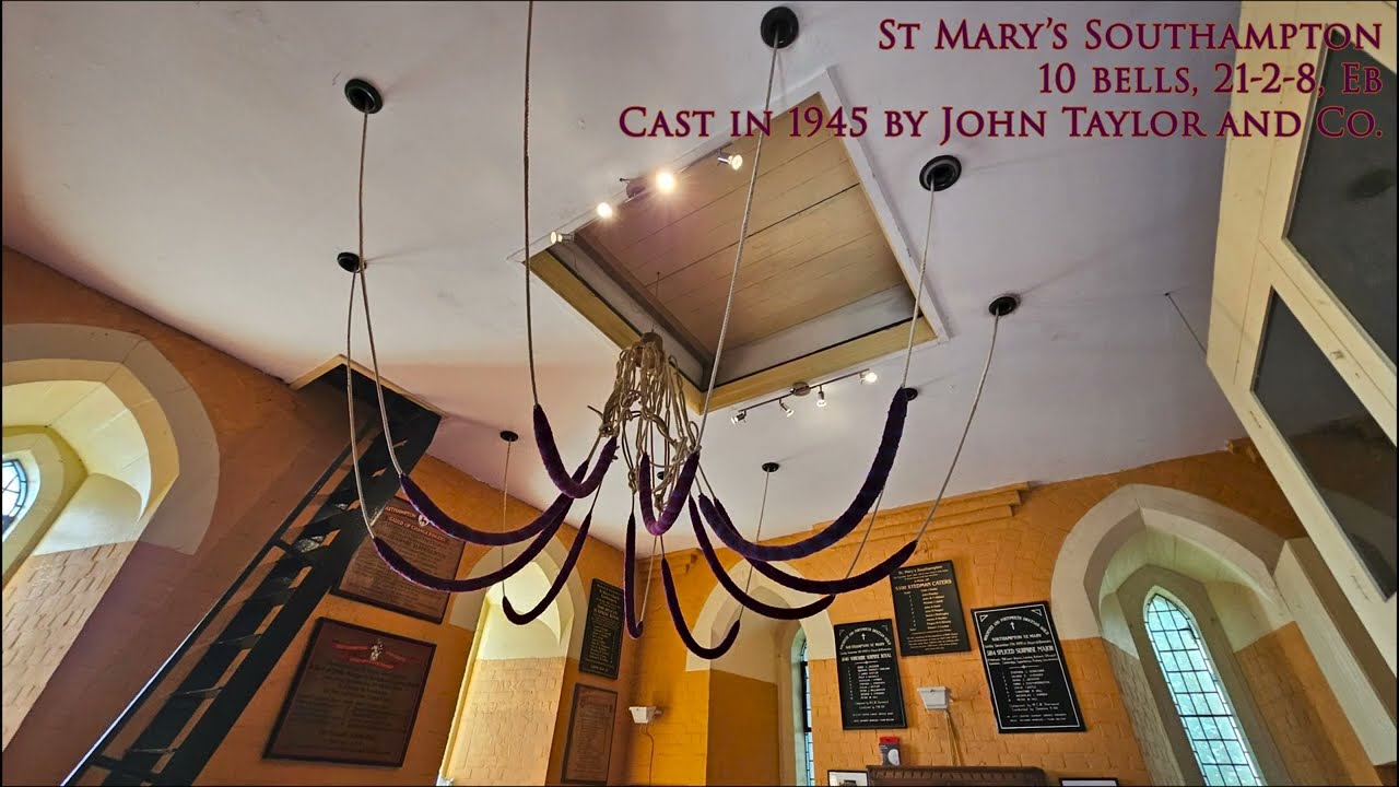 Amongst the bells and ringers: St Marys, Southampton