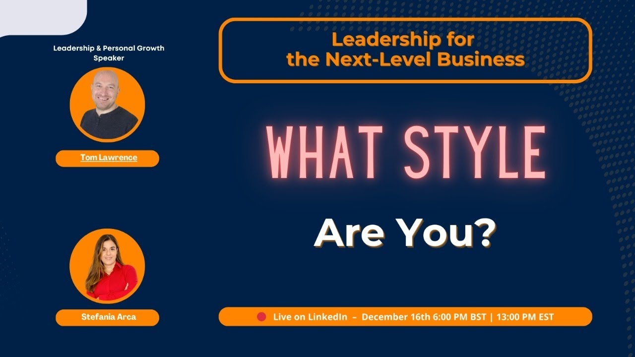 The 4 Leadership Styles (And Which One Builds Lasting Value) 📱