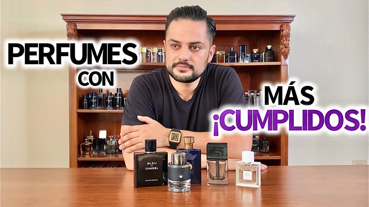 10 Perfumes de hombre con más Cumplidos