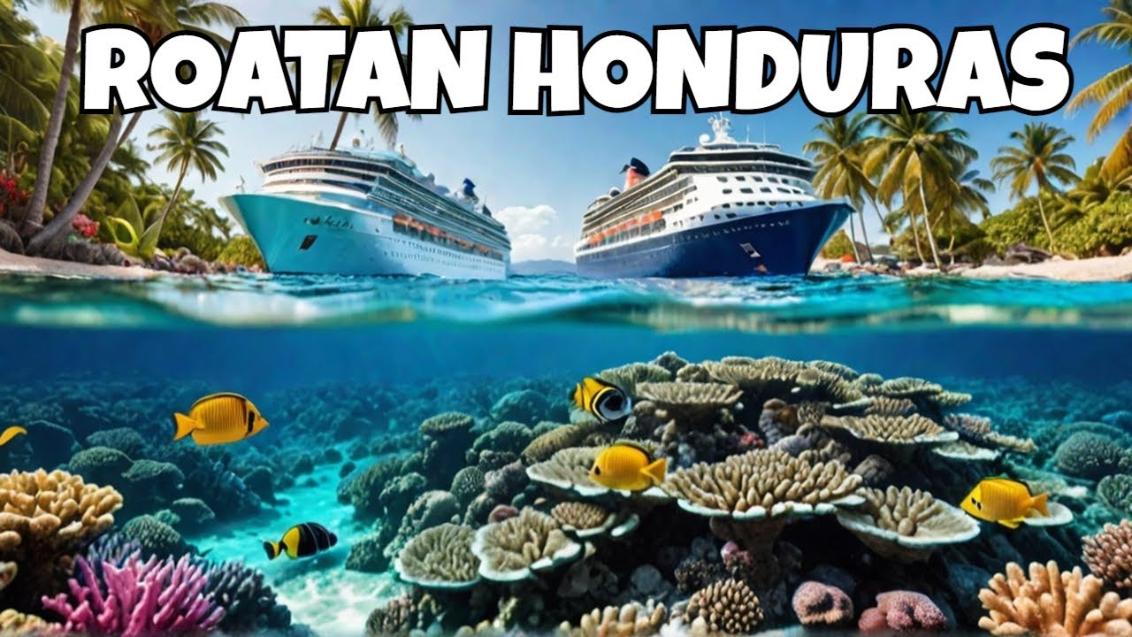 Norwegian Breakaway Cruise Ship Day in Roatan Honduras Port, Snorkeling and Sail Excursion | Day 3
