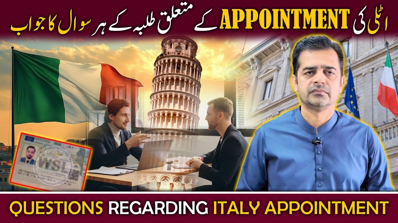 BLS Italy Appointment System Explained | Italy Study Visa 2026 Questions Answered Honestly
