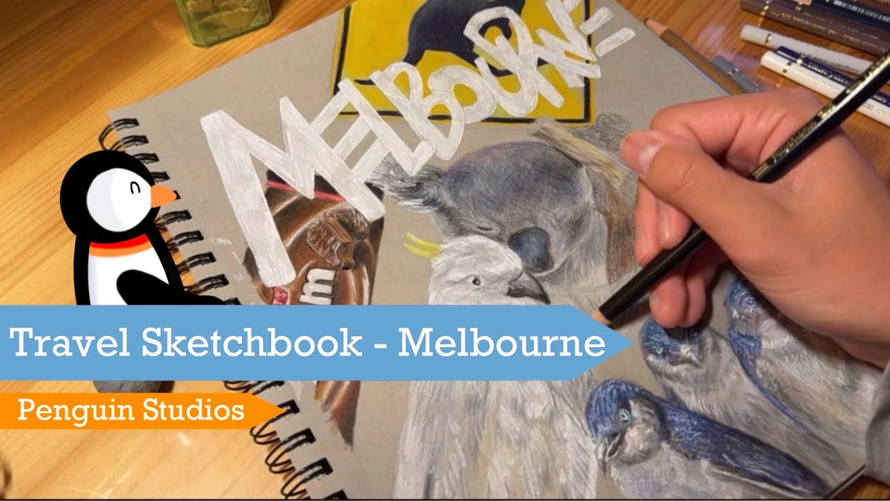 Travel Sketchbook - Melbourne