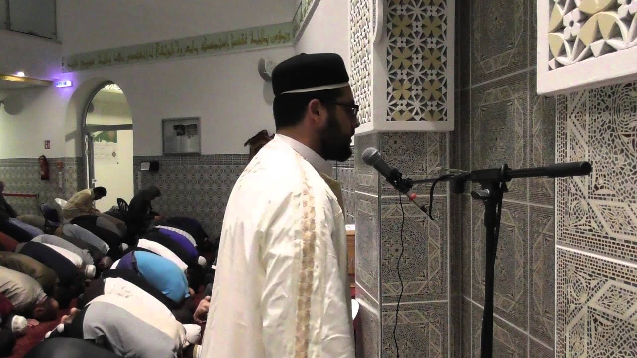 صلاة العشاء لفضيلة الشيخ محمد علي فضيل من مسجد المهاجرين بون ألمانيا سنة 1436 الليلة التاسعة