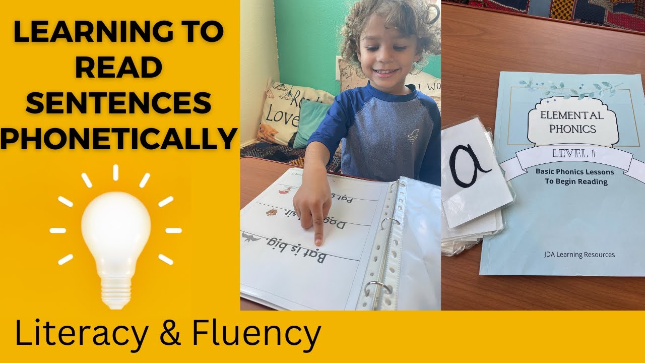 My 4 year old Phonics Lessons: Learn to Read