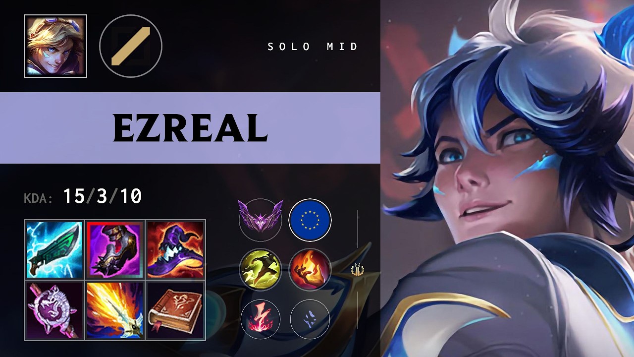 Ezreal Mid vs Nasus - EUW Master Patch 26.11