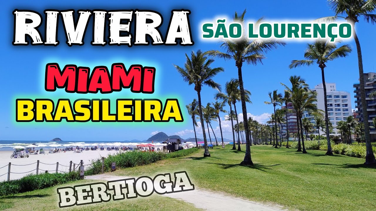 TOUR PELA PRAIA DE RIVIERA DE SÃO LOURENÇO # BERTIOGA - LITORAL NORTE DE SÃO PAULO #viagem 