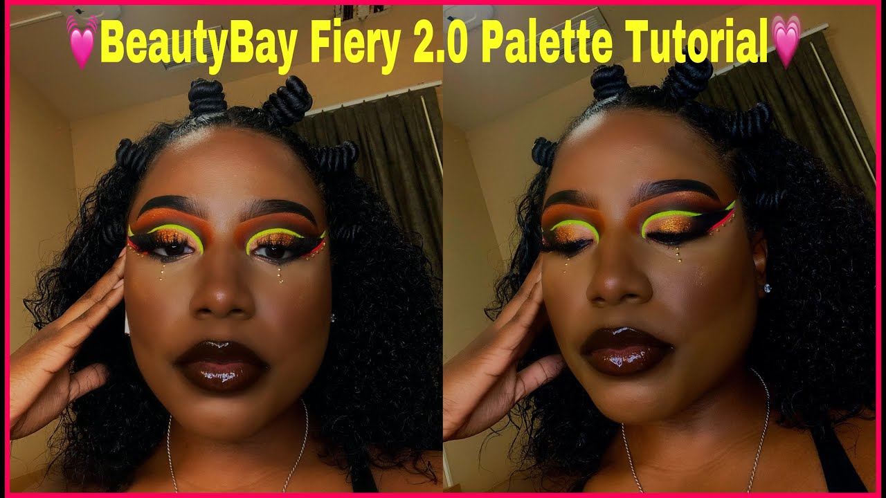 Beauty Bay Fiery 2.0 Palette Tutorial