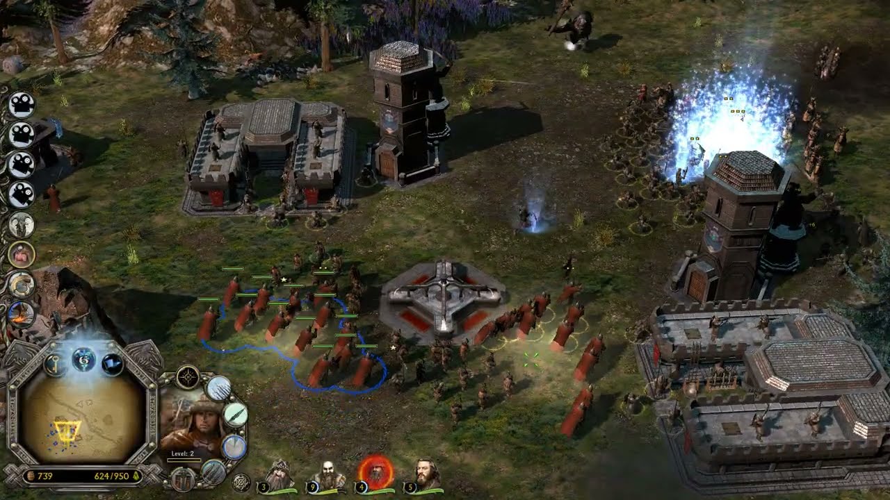 Battle for Middle-Earth II - PvE Skirmish - Grór's Valley (1v1)