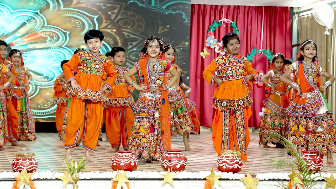 Garba Folk Dance | Class I D | Cultural Fest 2025-26 | St. Raphael Co-Ed School Bhopal