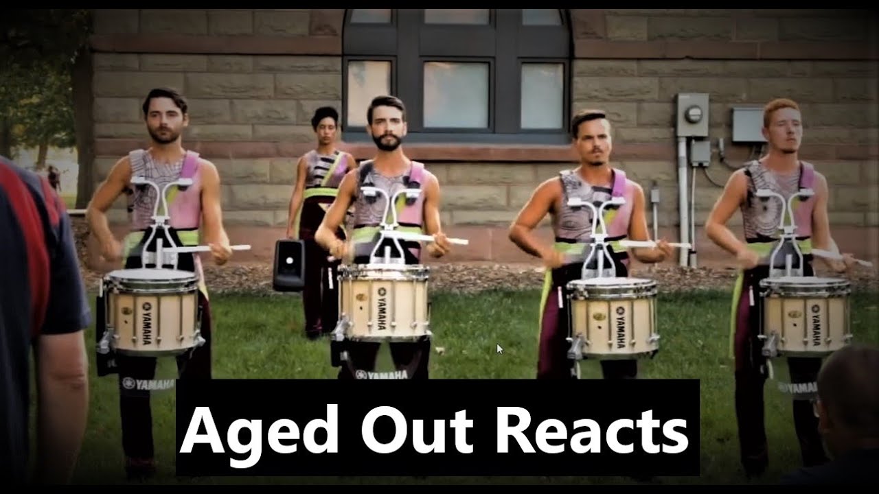 2018 Boston Crusaders Drumline || Finals Lot - Aged Out Reacts with TJ Choquette