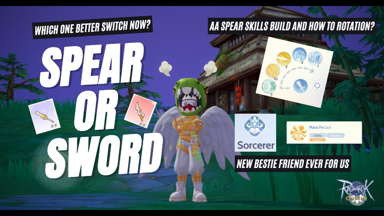 Rune Knight AA Spear Skill build and Rotation - Ragnarok Origin Global