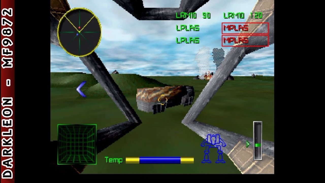 Sega Saturn - MechWarrior 2 - 31st Century Combat (1997)