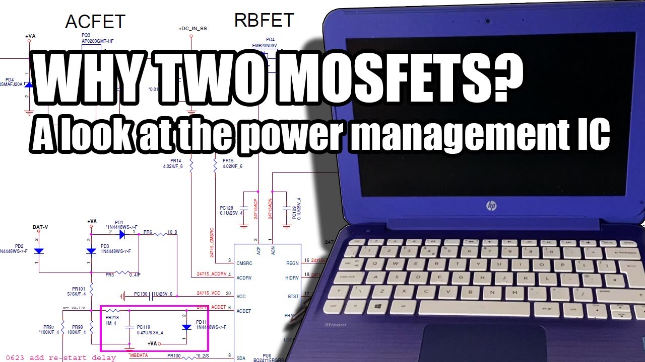 Why Two MOSFETs? A look at the power management IC