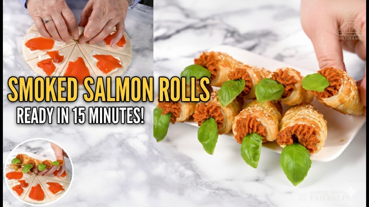 The best appetizer recipe, with puff pastry, ready in 15 minutes!