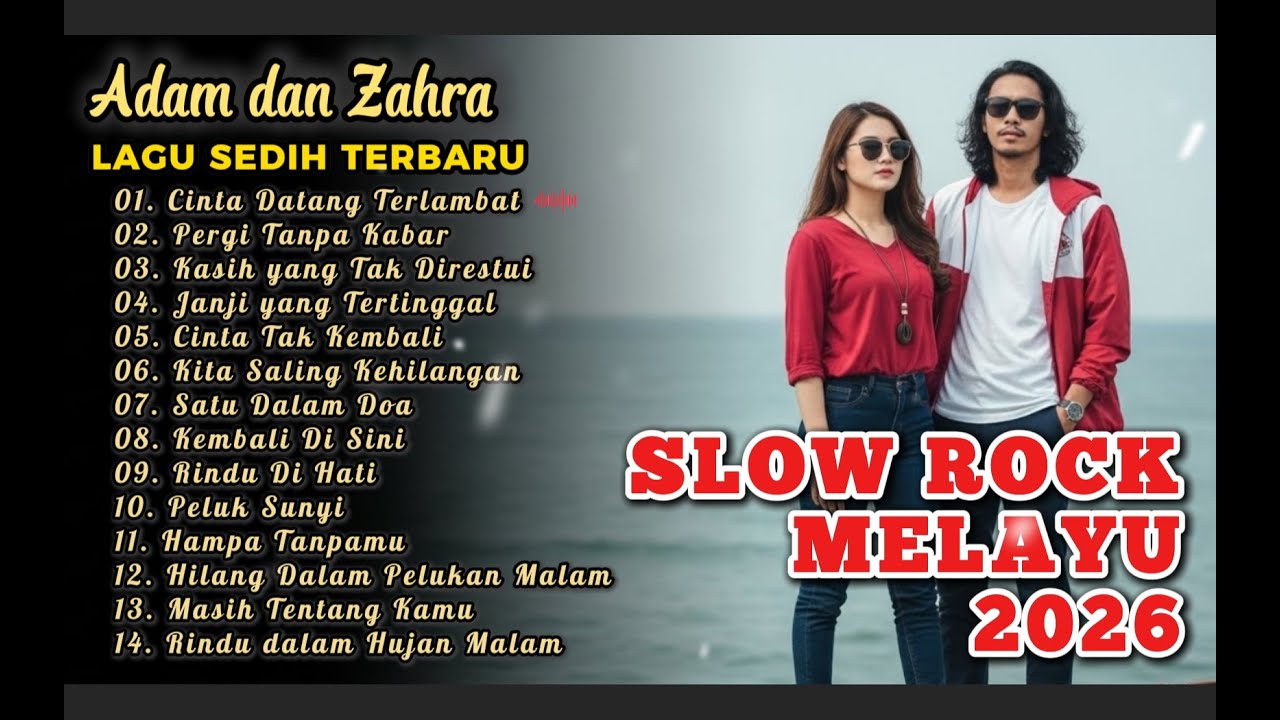 LAGU SLOW ROCK MELAYU TERBARU 2026 / Paling Sedih Menyayat Hati/Slow Melayu/🎶Cinta Datang Terlambat