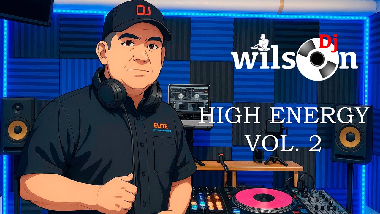 SUPER MIX DE LOS 80'S VOL. 2, HIGH ENERGY, LA MEJOR ÉPOCA MEZCLADO CON VINYL POR NEUROWILSON DJ