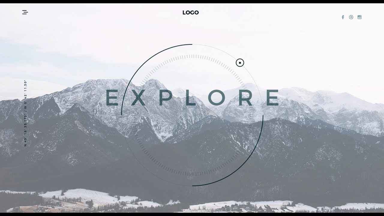 Travel Website Landing Page // HTML & CSS