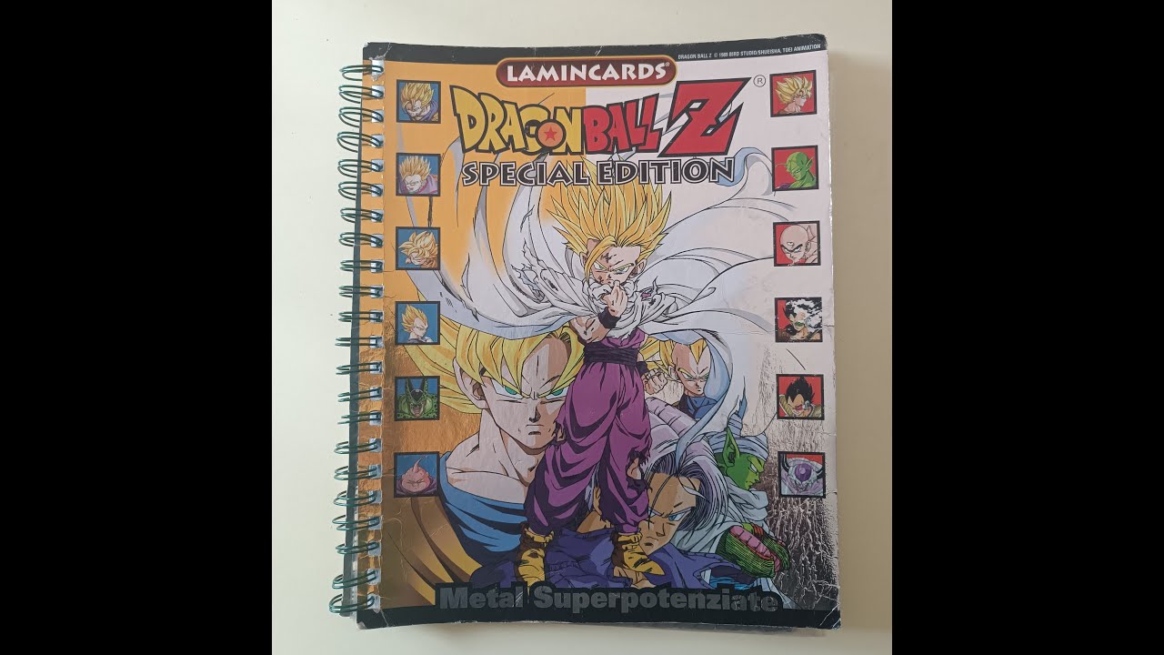 Dragon Ball Z lamincards Serie Superpotenziate (special edition) Album Completo !