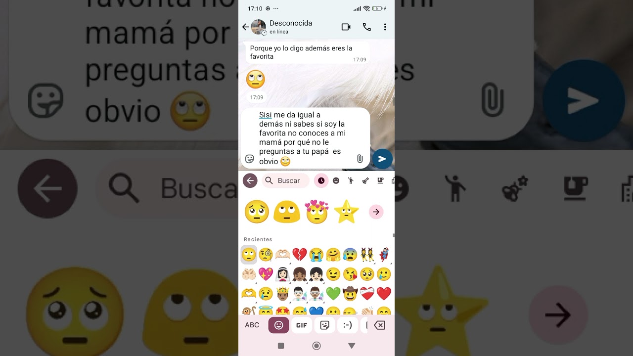 #chat de mi hermanastra 😱😁# chat