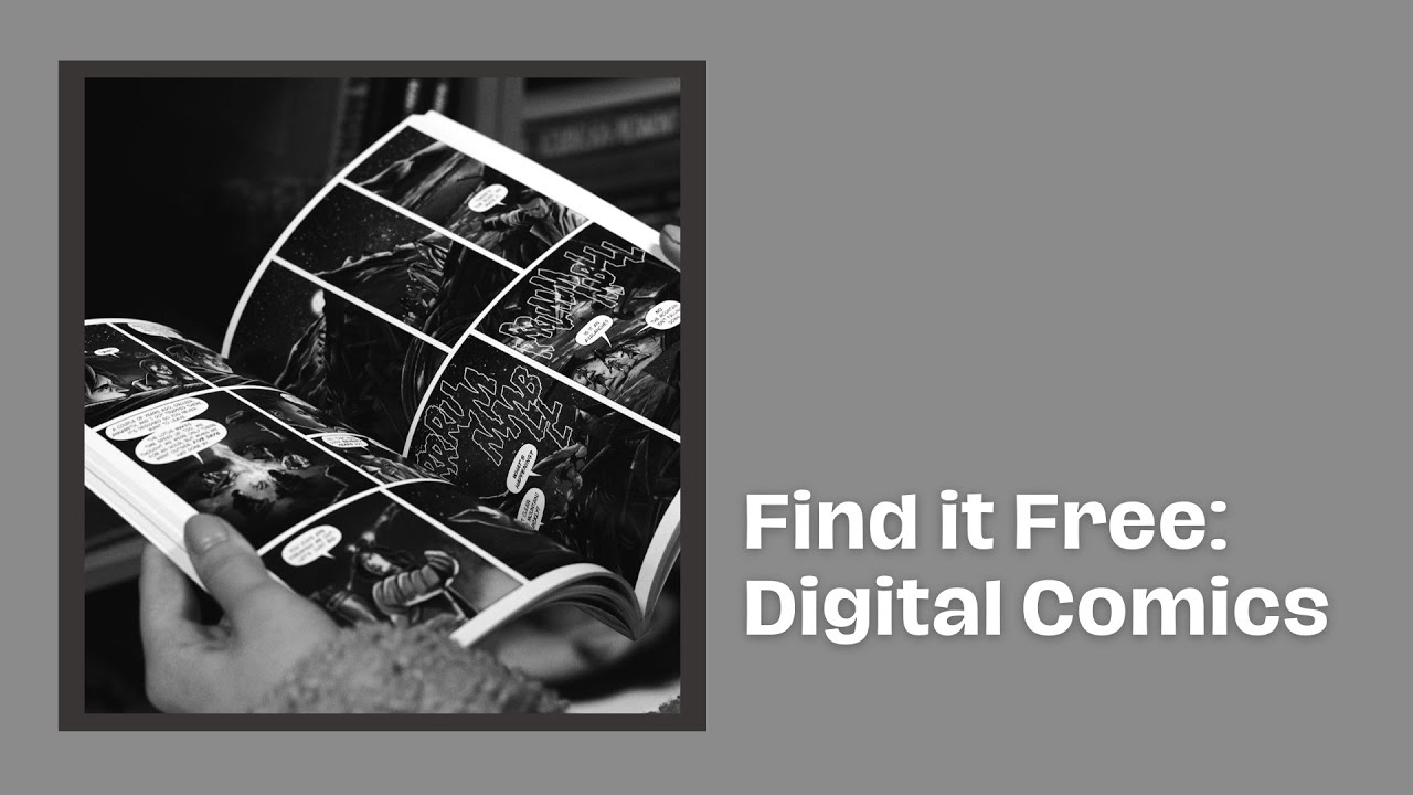 Find It Free: Digital Comics | Technology Education