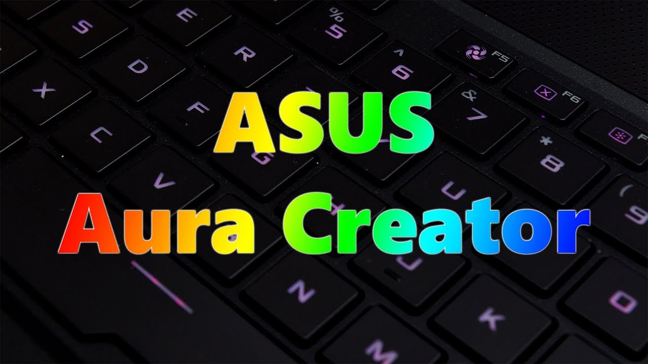 Учебное пособие | Как использовать ASUS Aura Creator?