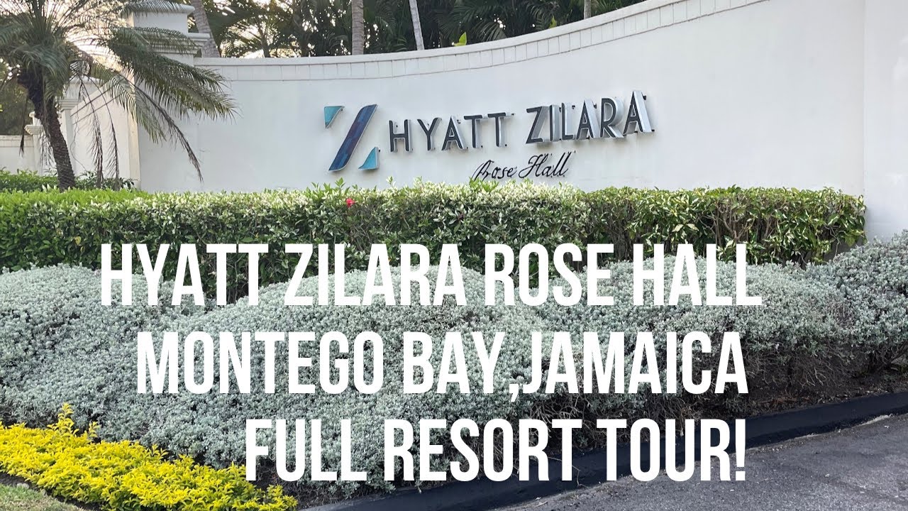 FULL Resort Tour-Hyatt Zilara Rose Hall Montego Bay! All Inclusive Resort! 