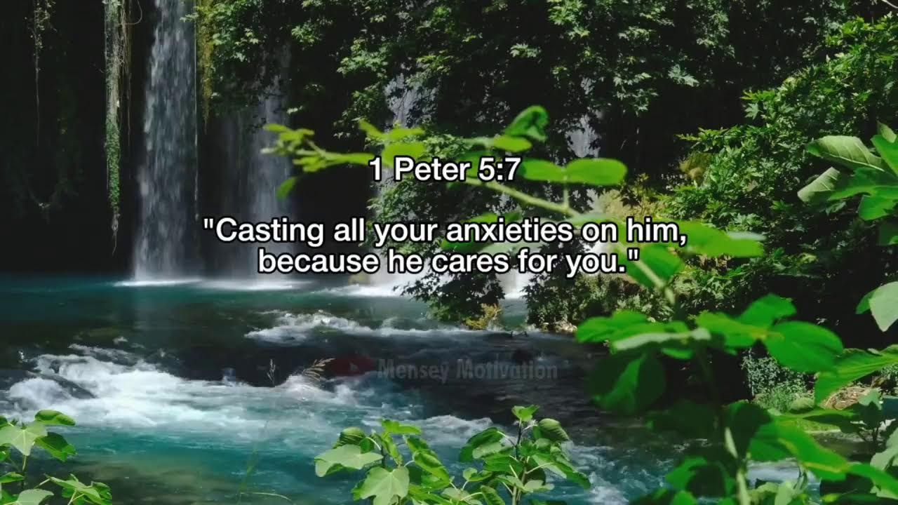 Powerful Comforting Bible Verses | Soothing Relaxing Instrumental Music @MenseyMotivation