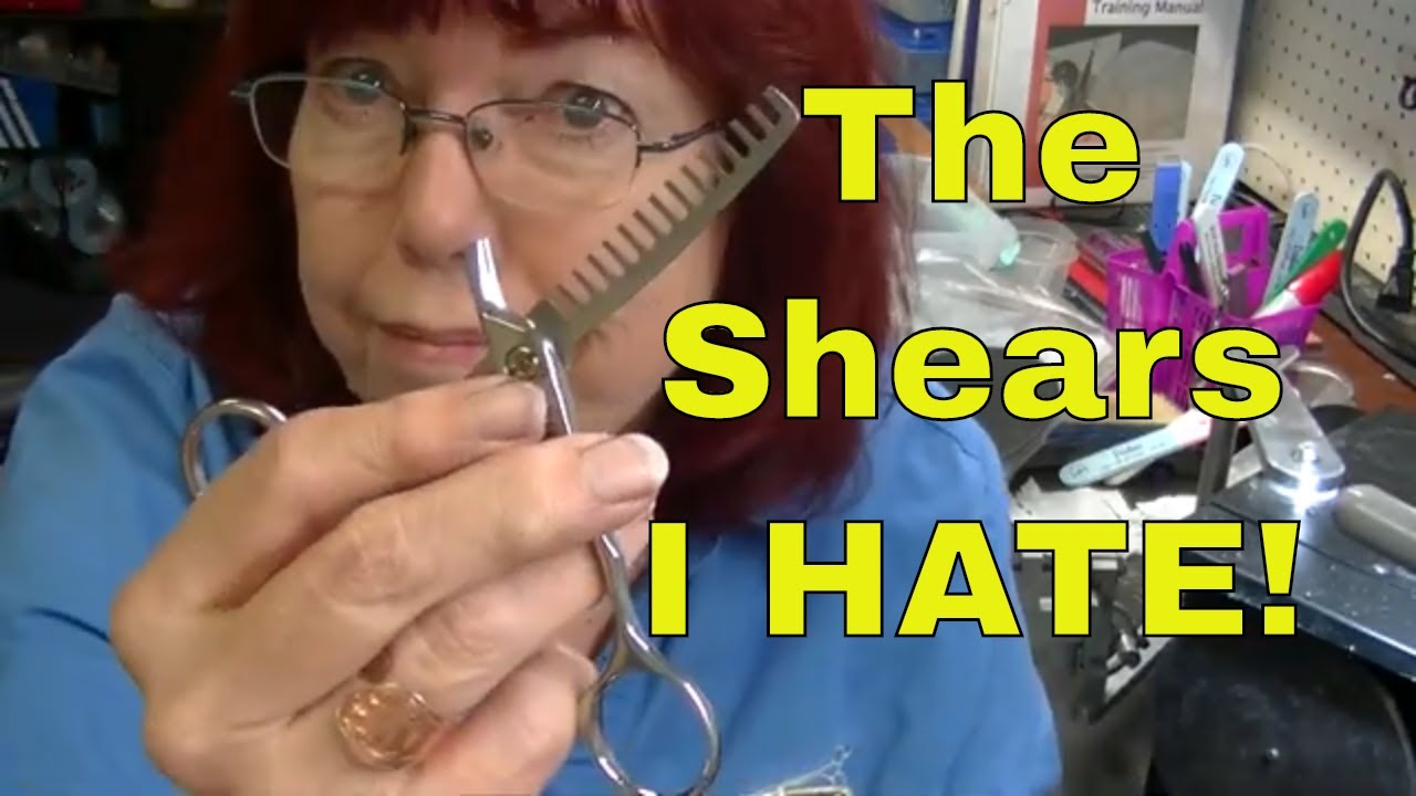 How to Ramp Thinning Shears When the Teeth Catch