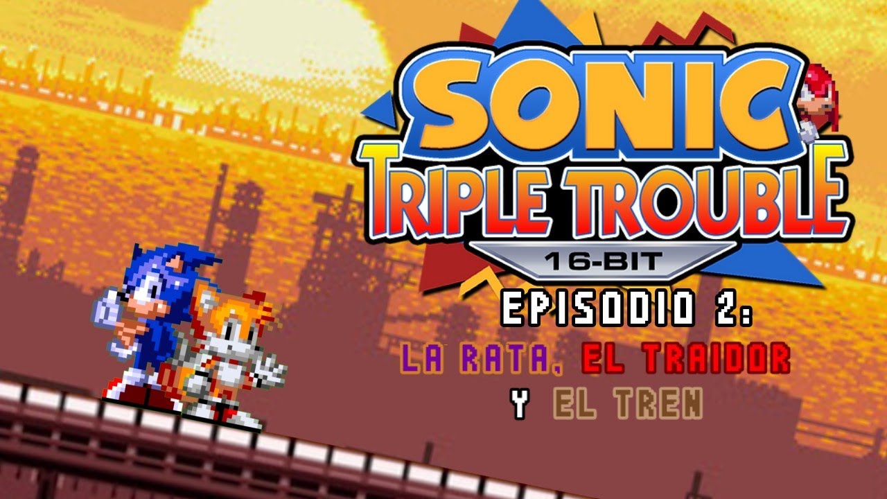 La rata, el traidor y el tren • Sonic Triple Trouble 16-bits episodio 2 ||Vicechu-falso||