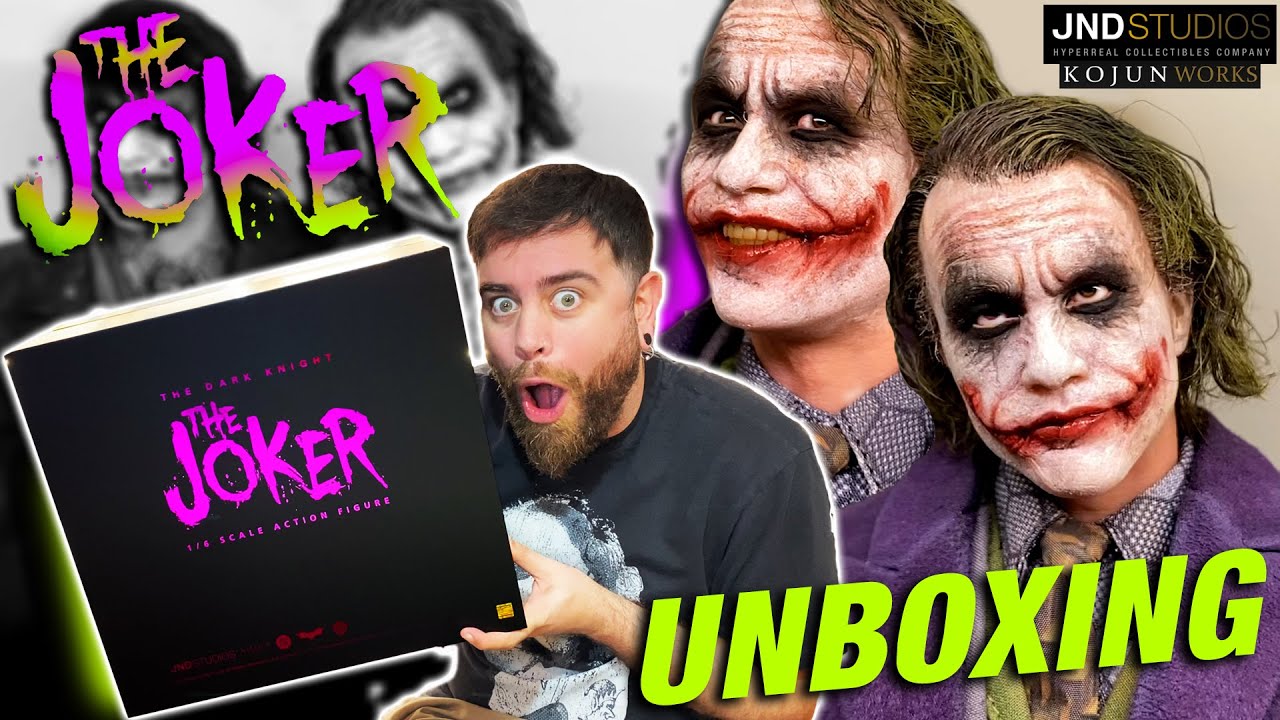 ¡La MEJOR figura 1/6 del JOKER de HEATH LEDGER!🤡 | UNBOXING & COMPARATIVA de JND STUDIOS🔥