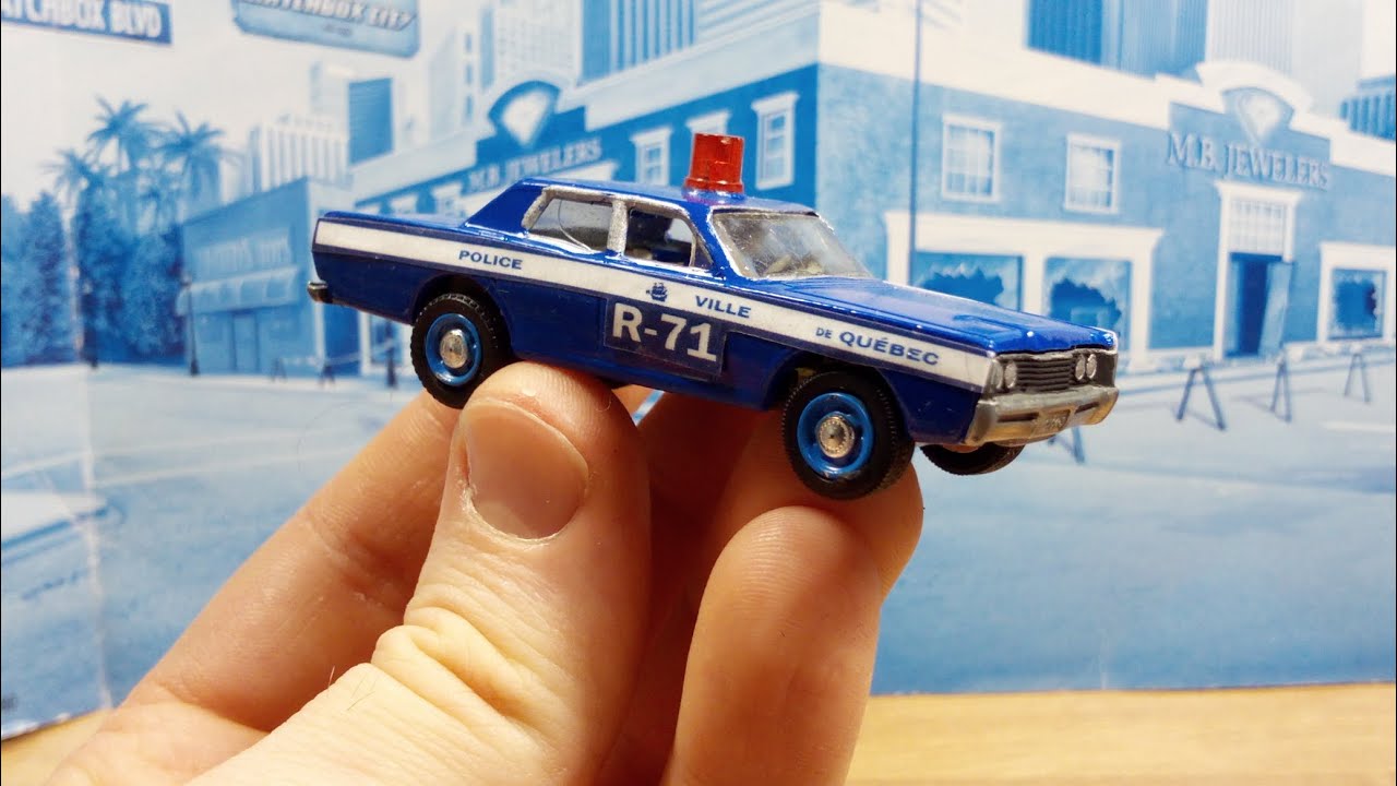 Custom Matchbox Québec City Mercury Monterey Police car 🚓