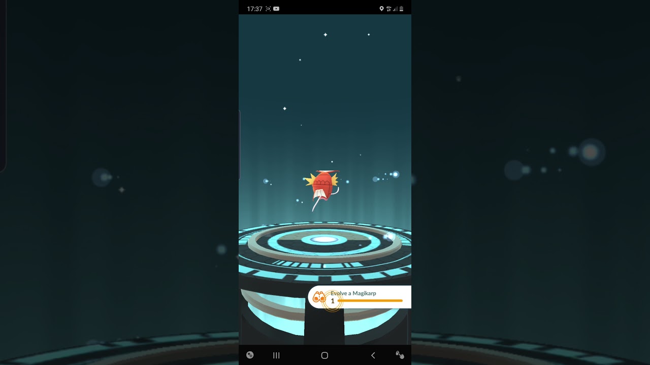 Evolving perfect magikarp into Gyaridos