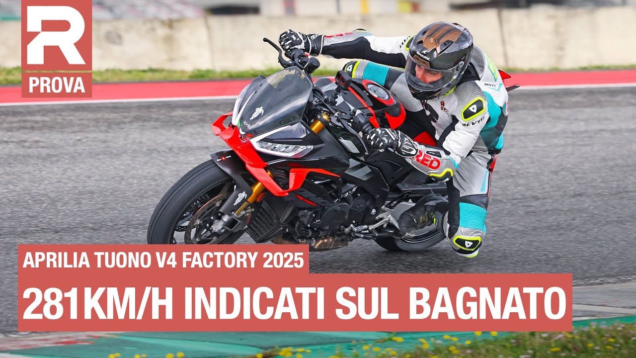 Aprilia Tuono V4 Factory 2025: la prova – È ancora sulla cresta dell’onda?