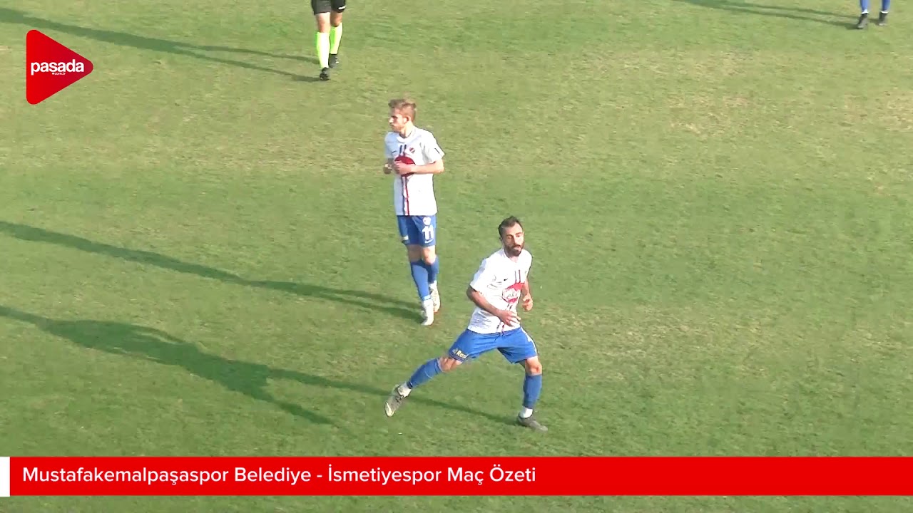 Mustafakemalpaşaspor Belediye - İsmetiyespor Maç Özeti