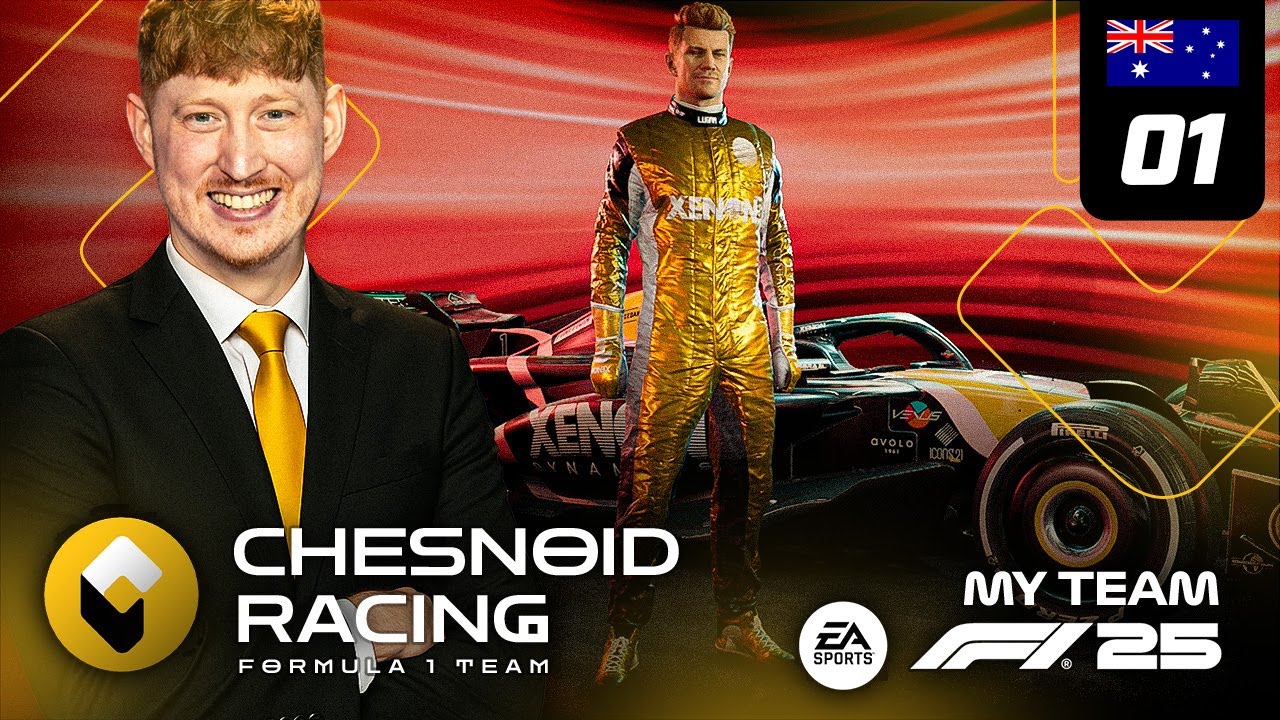 NEW SEASON! NEW CAR! NEW DRIVER! F1 25 MY TEAM CAREER MODE S2 EP1