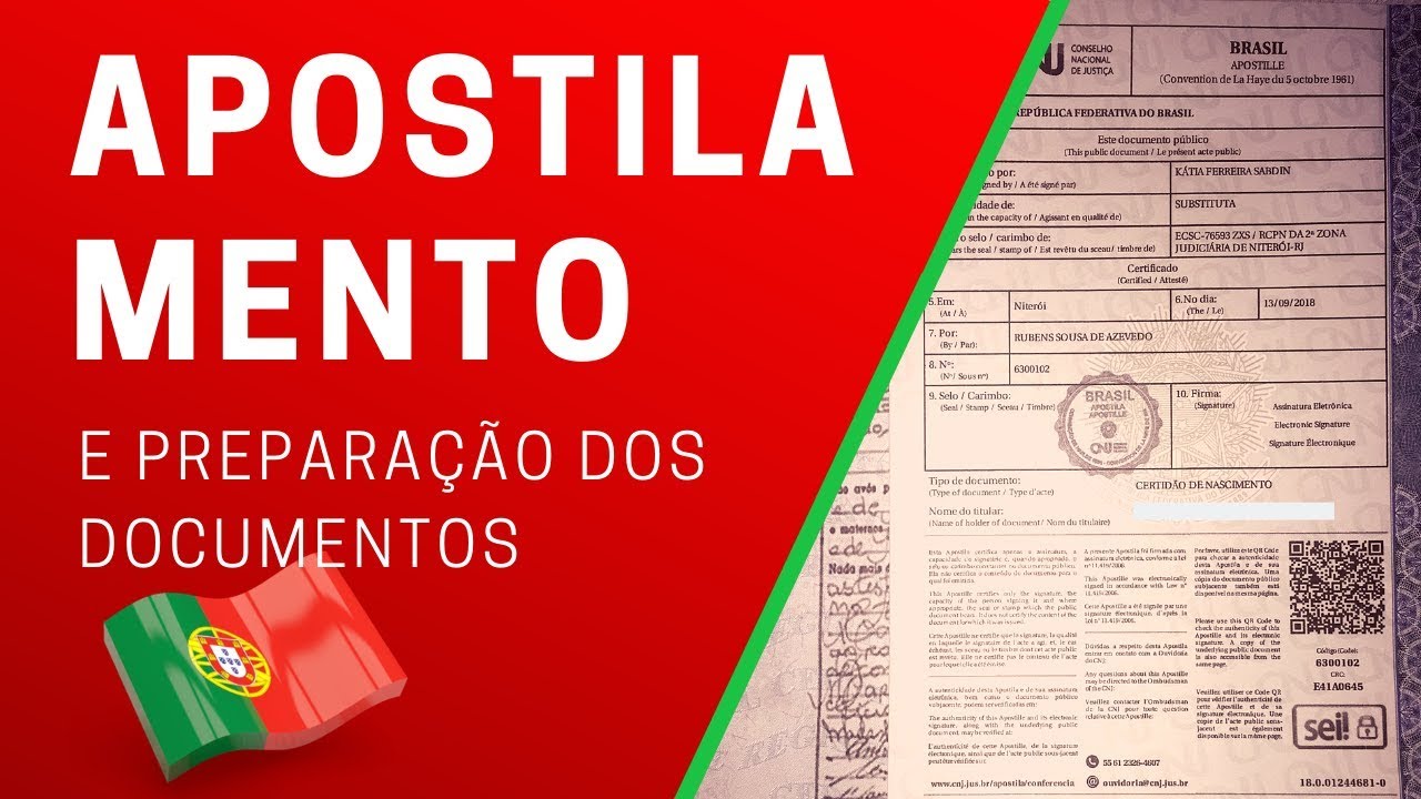 Apostilamento e preparação dos documentos para Nacionalidade Portuguesa