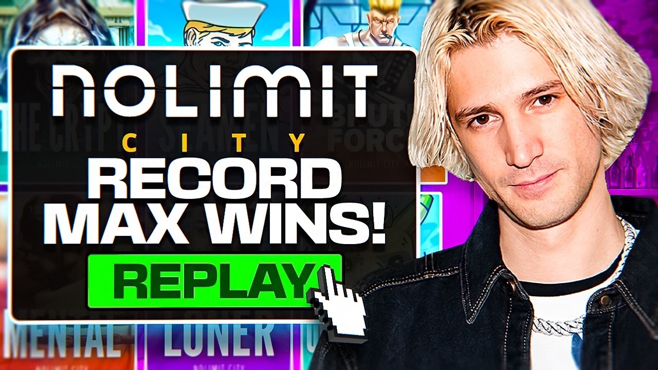 XQC&rsquo;S BIGGEST RECORD BREAKING WINS ON NOLIMIT CITY SLOTS!
