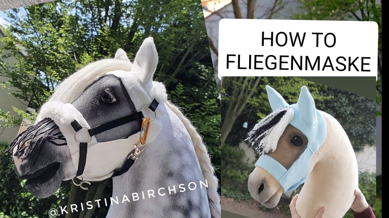 DIY Fliegenmaske fürs Hobbyhorse 🤩