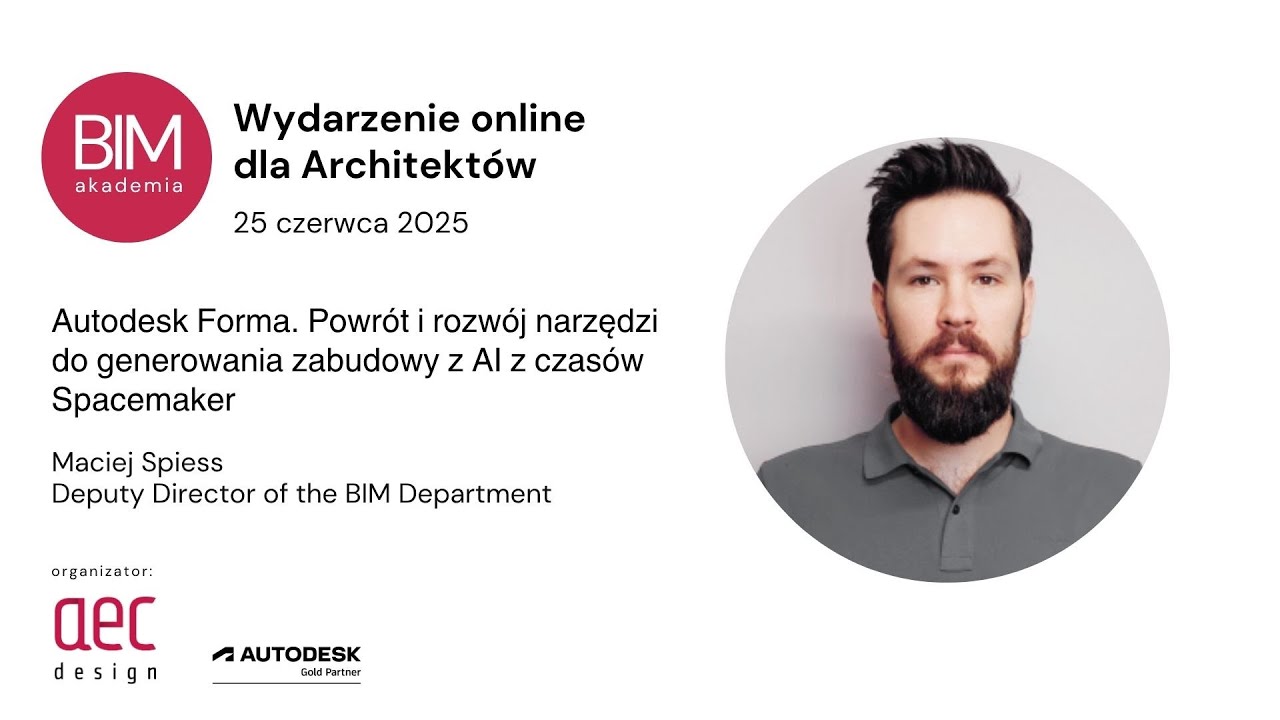 Autodesk Forma. Powrót i rozwój narzędzi do generowania zabudowy z AI z czasów Spacemaker